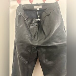 Black Leather Pants (NEW)